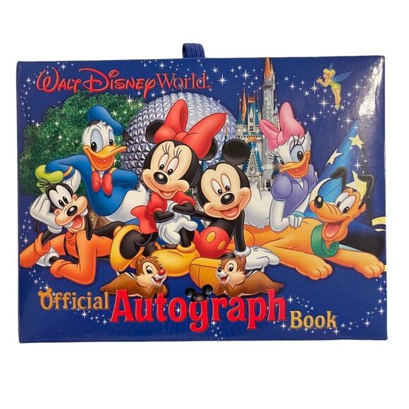 Walt Disney World Exclusive Official Autograph Book New Vintage - Picture 3 of 6